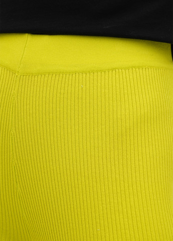 Кислотно-жёлтые демисезонные леггинсы Boohoo