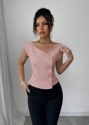 Рожева блуза SHEIN