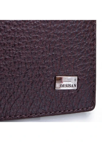 Чоловіче шкіряне портмоне 10,5х8,5х1,2 см Desisan (195771829)