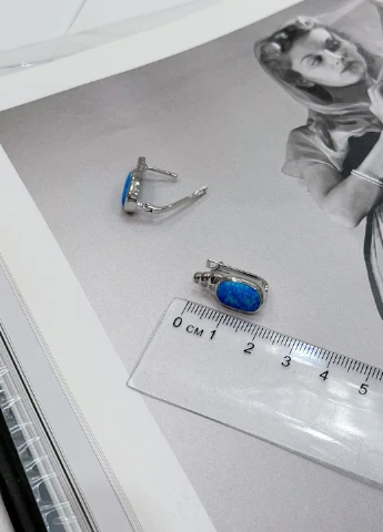 Серьги Silver Flame (307258370)