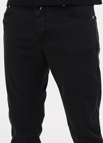 Черные демисезонные прямые джинсы Jacob Cohen