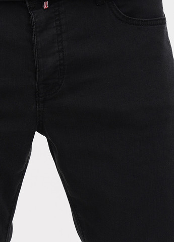 Черные демисезонные прямые джинсы Jacob Cohen