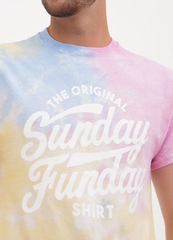 Комбинированная футболка Colortone