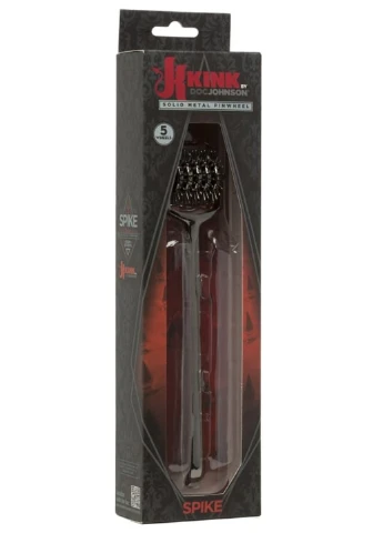 Колесо Вартенберга игольчатое на 5 рядов зубцов Kink- Spike - Solid Metal Pinwheel - 5 W Doc Johnson (256093850)