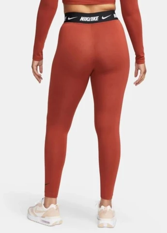 Терракотовые демисезонные леггинсы dm4651-832 Nike