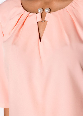 Світло-рожева літня блуза Time of Style