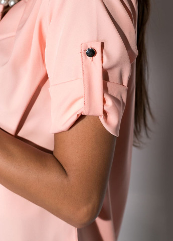 Светло-розовая летняя блуза Time of Style