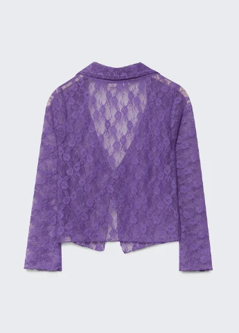 Фиолетовая блуза Stradivarius
