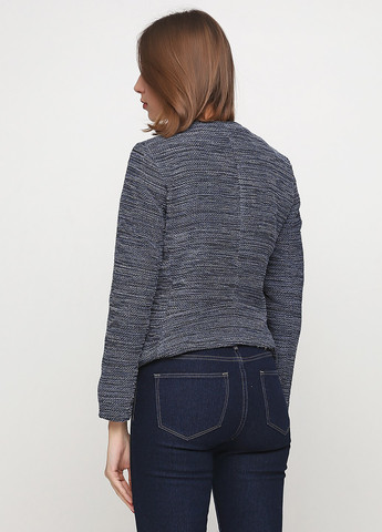 Синий женский жакет H&M меланжевый - демисезонный