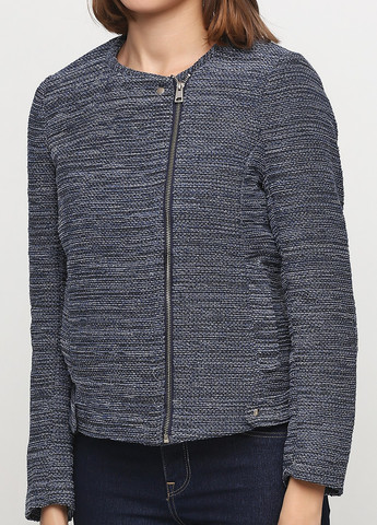 Синий женский жакет H&M меланжевый - демисезонный