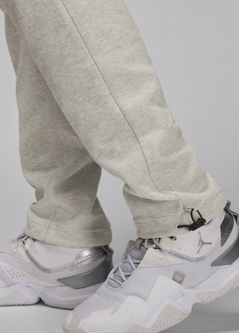 Бежевые спортивные демисезонные прямые брюки Jordan