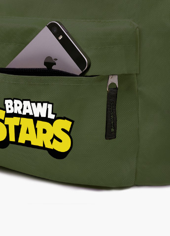 Детский рюкзак Леон Пікачу Бравл Старс (Leon Pikachu Brawl Stars) (9263-2601) MobiPrint (217832352)