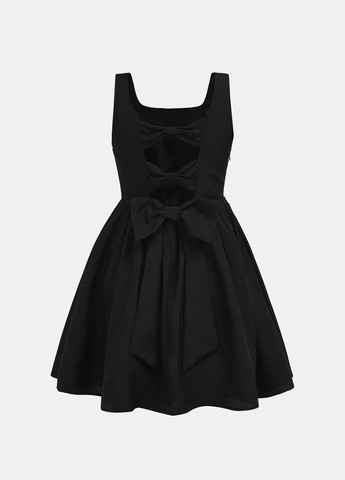 Чорна сукня SHEIN (316111442)