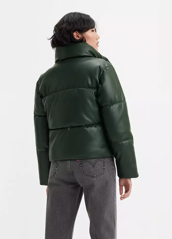 Темно-зеленая зимняя куртка Levi's