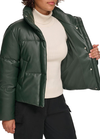 Темно-зеленая зимняя куртка Levi's