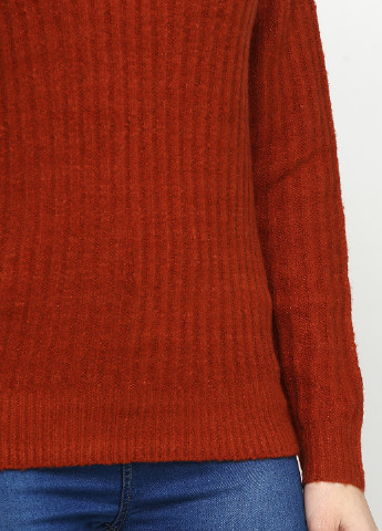 Горчичный демисезонный джемпер пуловер CHD