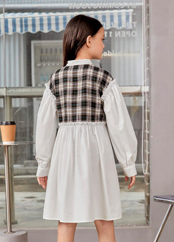 Комбинированное платье SHEIN (330487495)