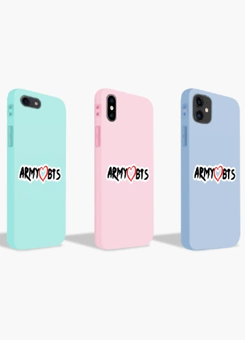 Чохол силіконовий Apple Iphone Xr БТС (BTS) (8225-1100) MobiPrint (219333820)