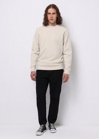 Светло-бежевый свитшот Colin's однотонный без декора (360797549)