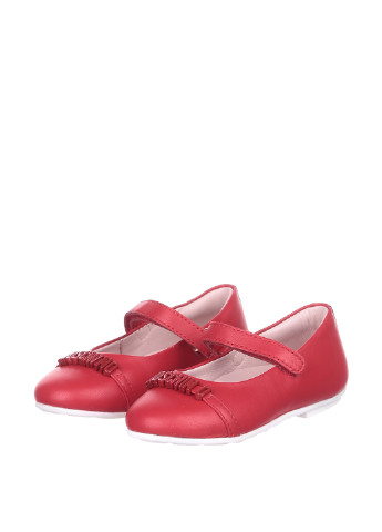 Красные туфли на низком каблуке Moschino
