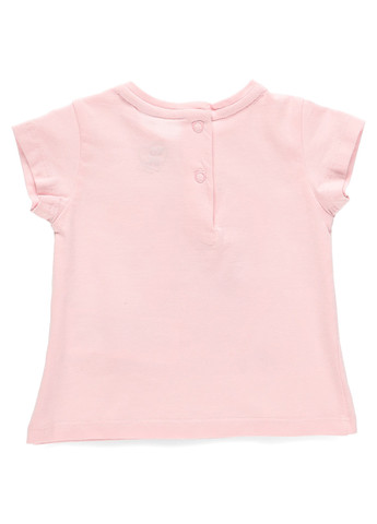 Розовая летняя футболка Chicco