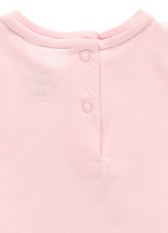 Розовая летняя футболка Chicco