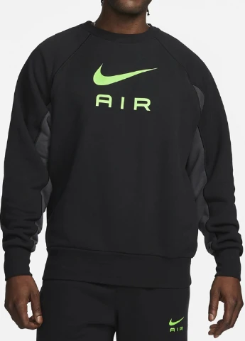 Черный свитшот Nike логотип без декора (254550231)