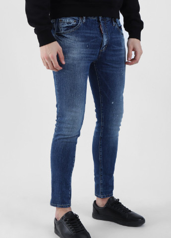 Темно-сині вузькі джинси Dsquared2 (251240670)