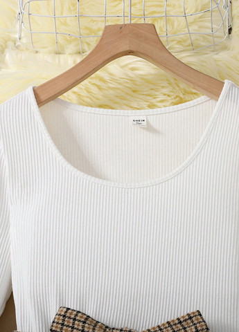 Комбинированное платье SHEIN (345181551)