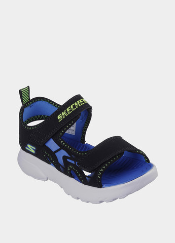 Цветные спортивные, кэжуал сандалии Skechers на липучке