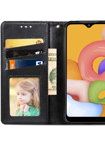 Кожаный чехол книжка Gallant (PU) для Xiaomi Mi 10T / Mi 10T Pro Черный (is_00000040376_5) Getman (237825103)