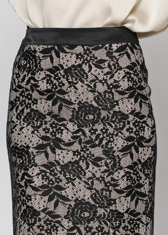 Черная кэжуал однотонная юбка Natali Bolgar карандаш