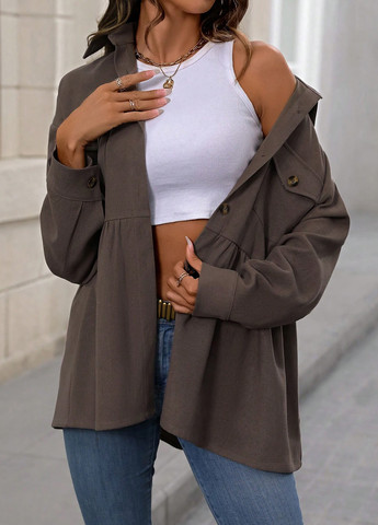 Куртка-сорочка SHEIN (331110353)