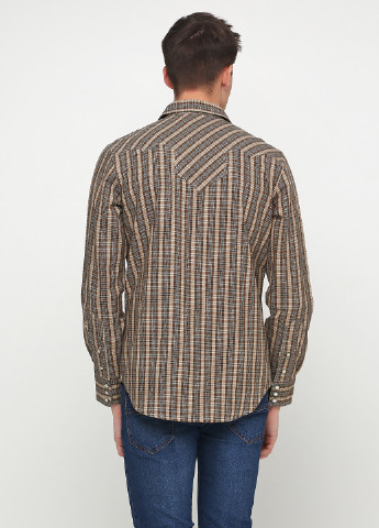 Оливковковая (хаки) рубашка в клетку Ralph Lauren