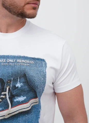 Белая футболка Trend Collection