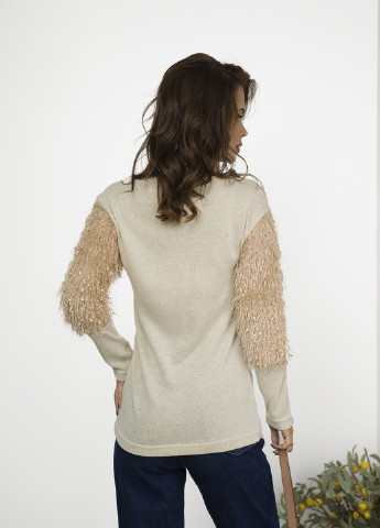 Светло-бежевый демисезонный пуловер пуловер Magnet