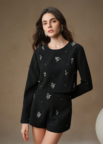 Костюм (светр, шорти) SHEIN (340304427)