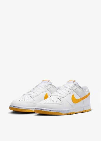 Білі кросівки dv0831-110 демісезон Nike DUNK LOW RETRO