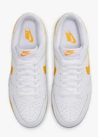 Білі кросівки dv0831-110 демісезон Nike DUNK LOW RETRO