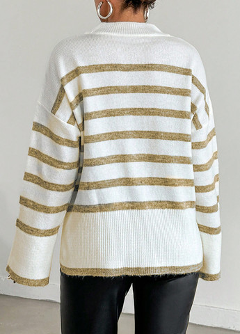 Білий демісезонний светр SHEIN