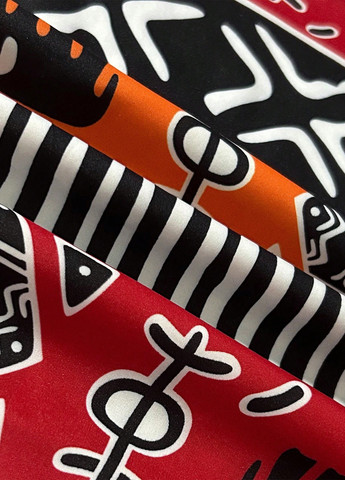 Комбінована кежуал сукня кльош SHEIN з малюнком