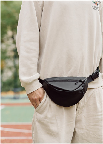 Чоловіча поясна сумка бананка 33х14 см Sambag (252131258)