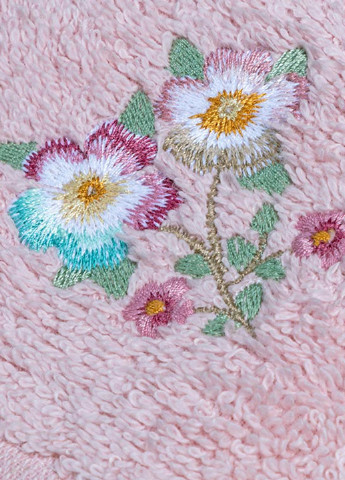 English Home рушник flower love (2 шт.) 50х76 см, 30х40 см однотонний рожевий виробництво - Туреччина