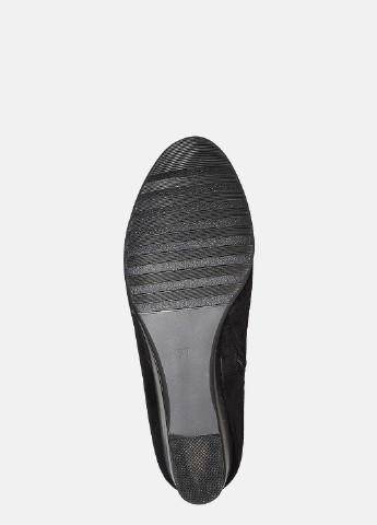 Осенние ботинки r8350-3-11 черный L&P из искусственной замши