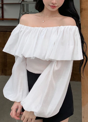 Біла блуза SHEIN