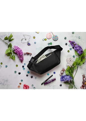 Жіноча сумка на пояс (бананка) 31х12х5 см Sambag (242188248)