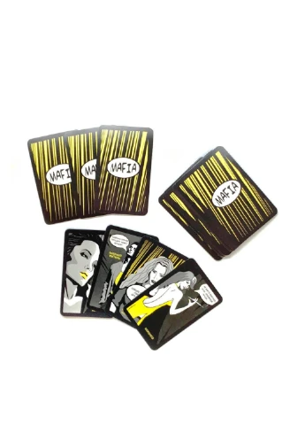 Настольная игра «Мафия», 2,5х9х13 см Danko Toys (178800601)