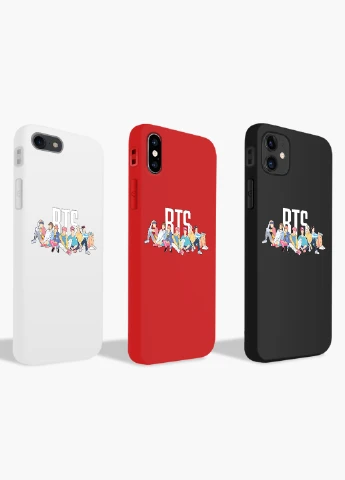 Чохол силіконовий Apple Iphone Xr БТС (BTS) (8225-1061) MobiPrint (219347239)