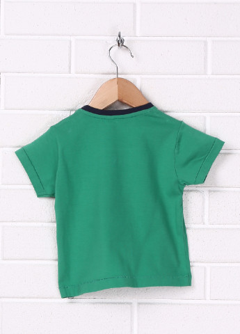 Зеленая летняя футболка с коротким рукавом Sprider