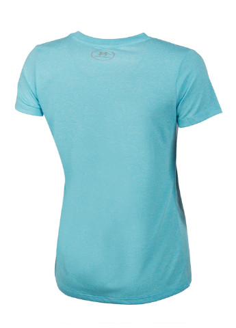Голубая летняя футболка с коротким рукавом Under Armour